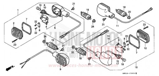 BLINKER (CB750F2) CB750F2S de 1995